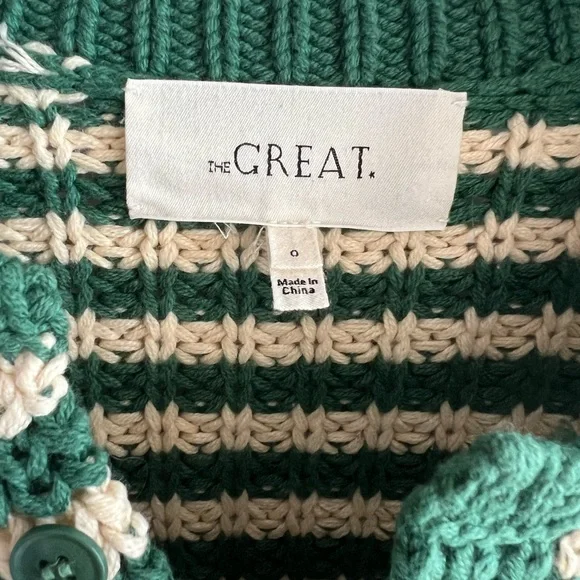 THE GREAT STRIPED PULLOVER SWEATER